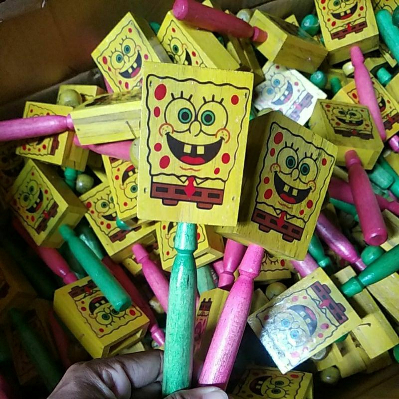 Spongebob Mainan Tradisional Ontong-Ontong/ Mainan Edukasi Otok-Otok