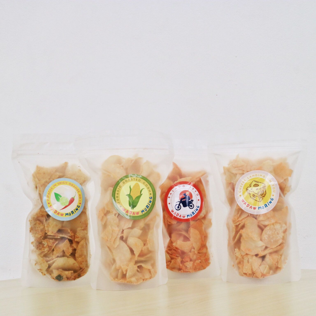 

Wadaw Moring - Jajanan Snack Cimol Kering Keripik Bandung