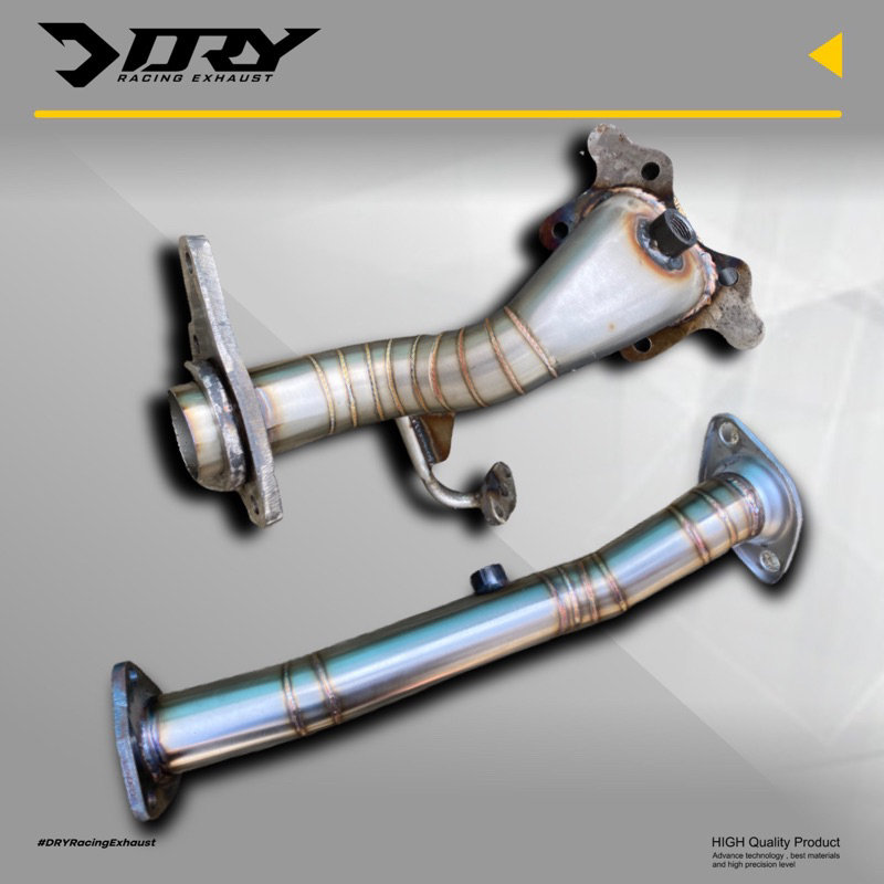 (bisa ditukar) Downpipe Frontpipe Mobil Jazz Gk5 mobilio hrv 1.5 BRV 1.5 city hactback