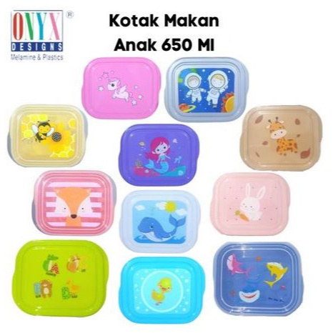 LUNCH BOX Anak 650ML Kotak Makan Bekal Anak