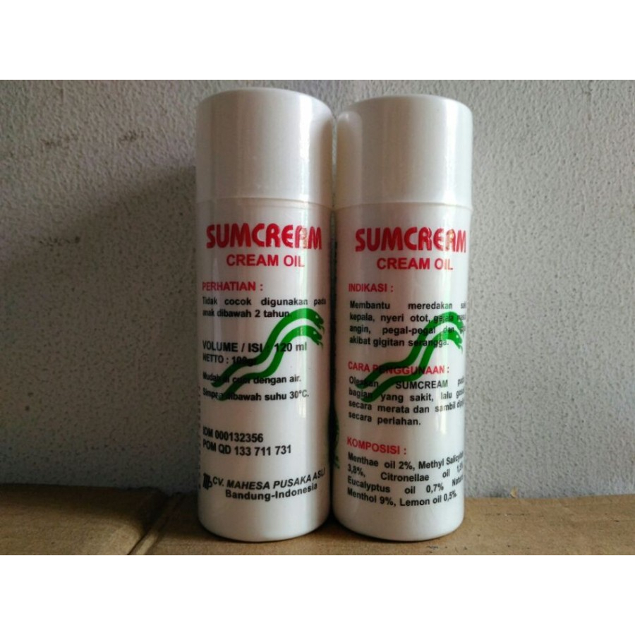 Sumcream - Sumbawa Cream Oil