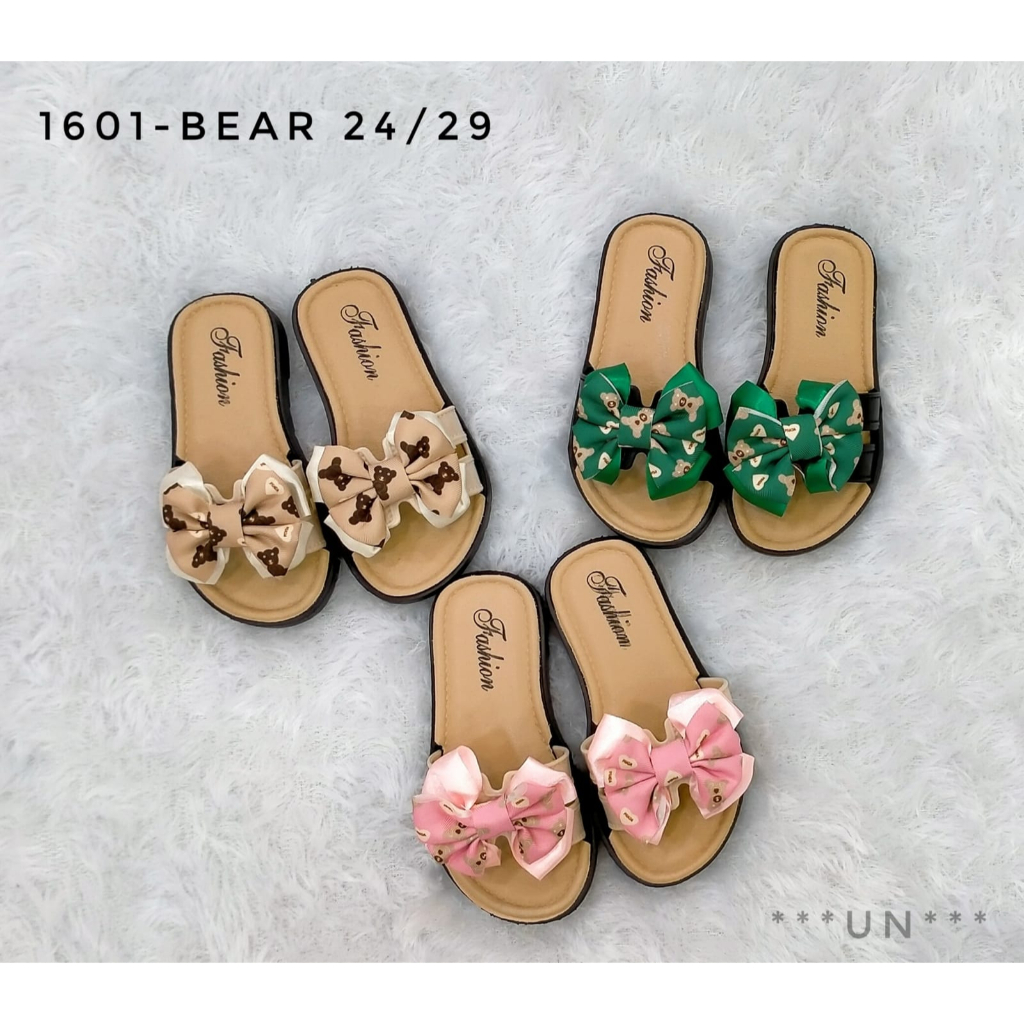 11.11     TERMURAH Sandal Slop Simple Anak Perempuan kekinian