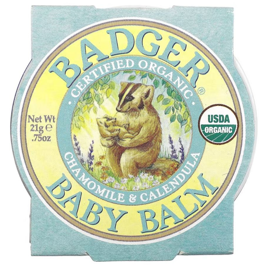 Badger Baby Balm Chamomile Calendula (21 g) Krem Bayi Sensitif Dewasa