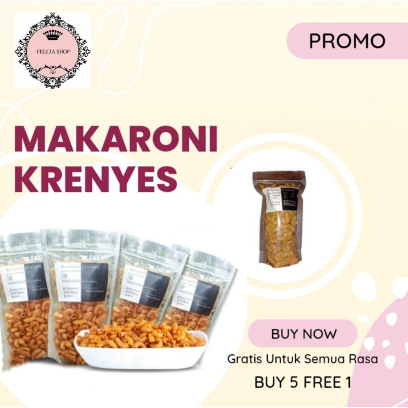 

MAKARONI KRENYES PEDAS LEVEL POUCH