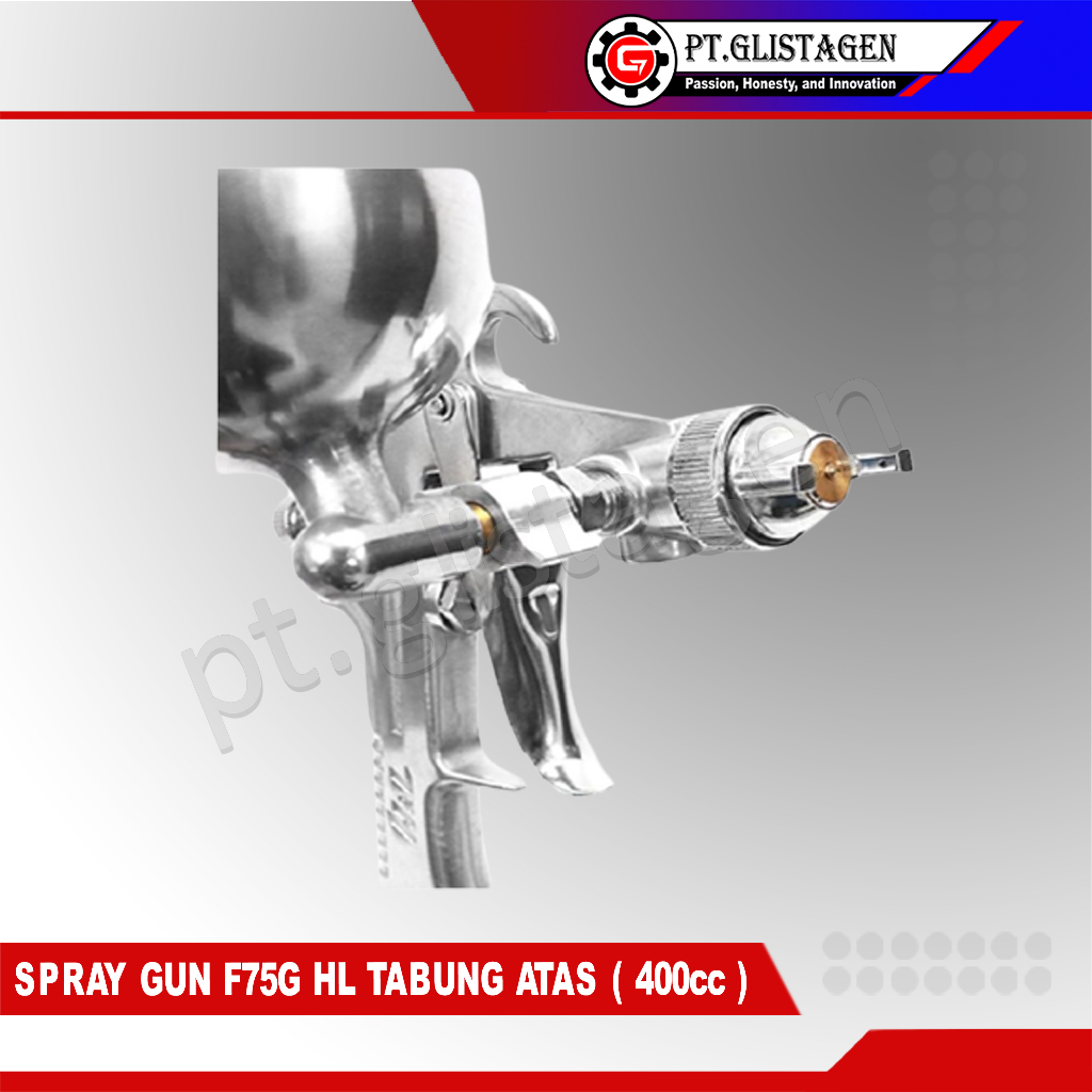 Spray Gun Spraygun H&amp;L F75G F75 ( Tabung Atas ) 400cc