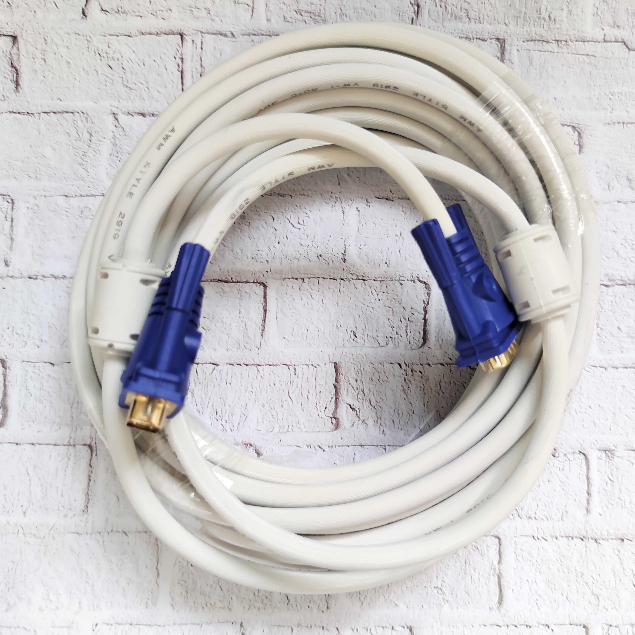 KABEL VGA 10M HIGH QUALITY (GOLD PLATED) / VGA 10 METER / VGA 10 M