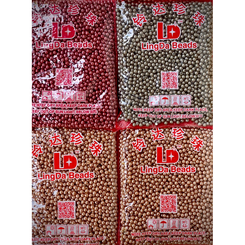 MUTIARA RINGAN GRADE B Lingda Beads 6mm(PONan)