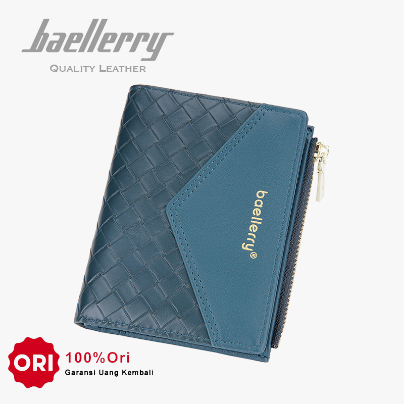 BAELLERRY NR095 Dompet Wanita Kecil Bahan Kulit PU Leather Premium WATCHKITE WKOS