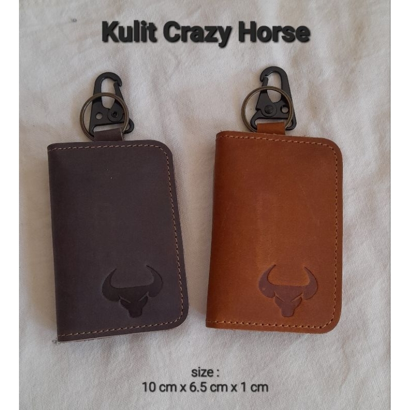 Dompet Stnk Full Kulit Asli Crazy Horse Original