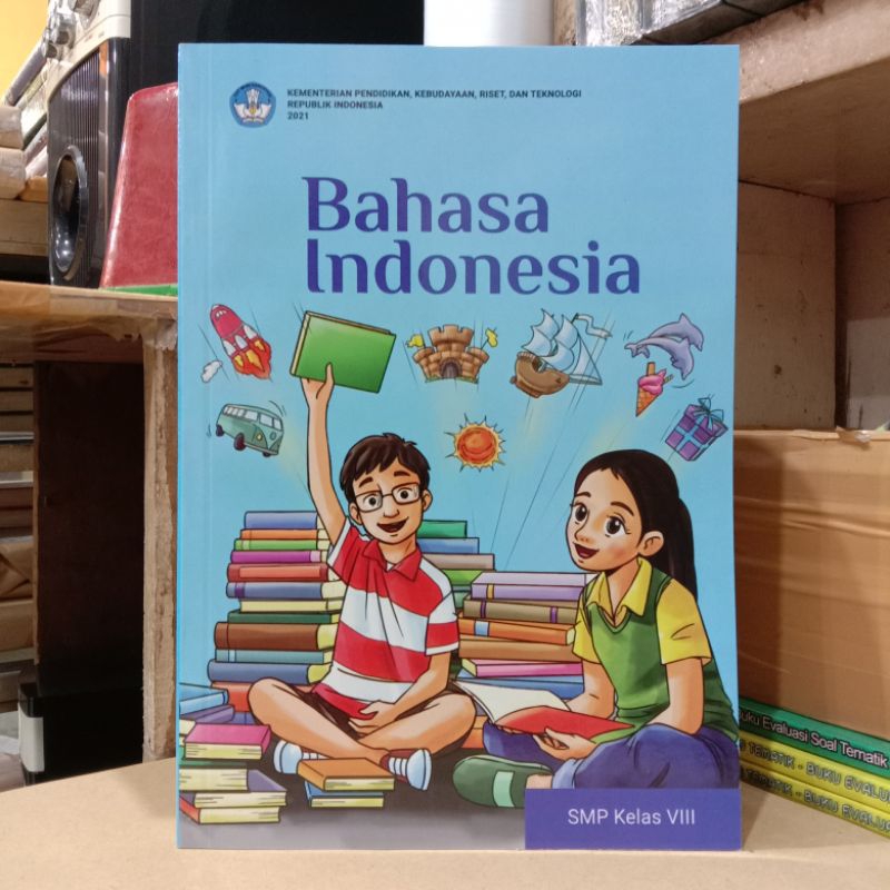 BUKU PAKET BAHASA INDONESIA KELAS 8 SMP - KURIKULUM MERDEKA 2021