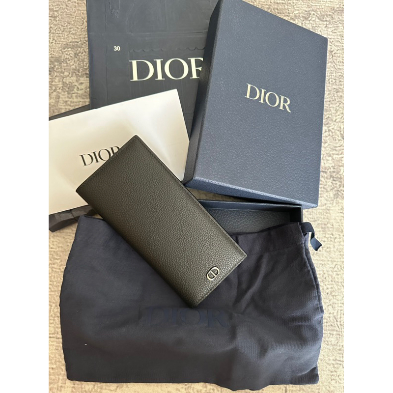 Dior Long Wallet Black BNIB
