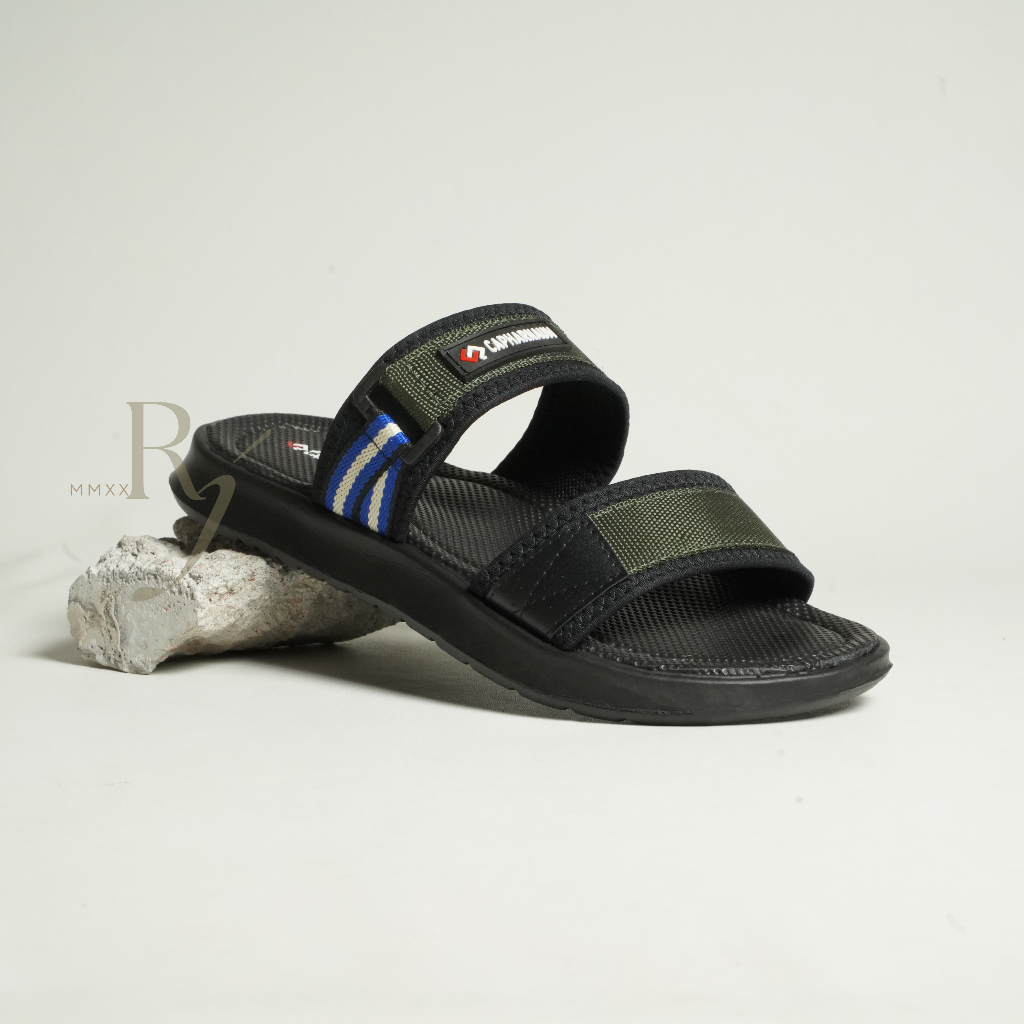 CAPHARNAUM [LH 201] Sandal Selop Pria/ Sandal Cowok Ban 2 Distro/ Sandal Slide Cowok/ Sandal Selop P