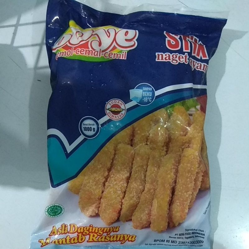 

OOYE nugget ayam stik 1kg