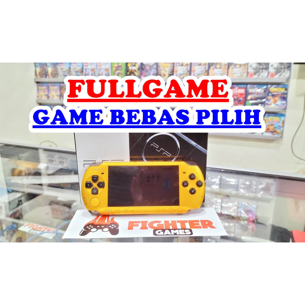 PSP 3000/3006 8GB +FREE FULLGAME BEBAS PILIH