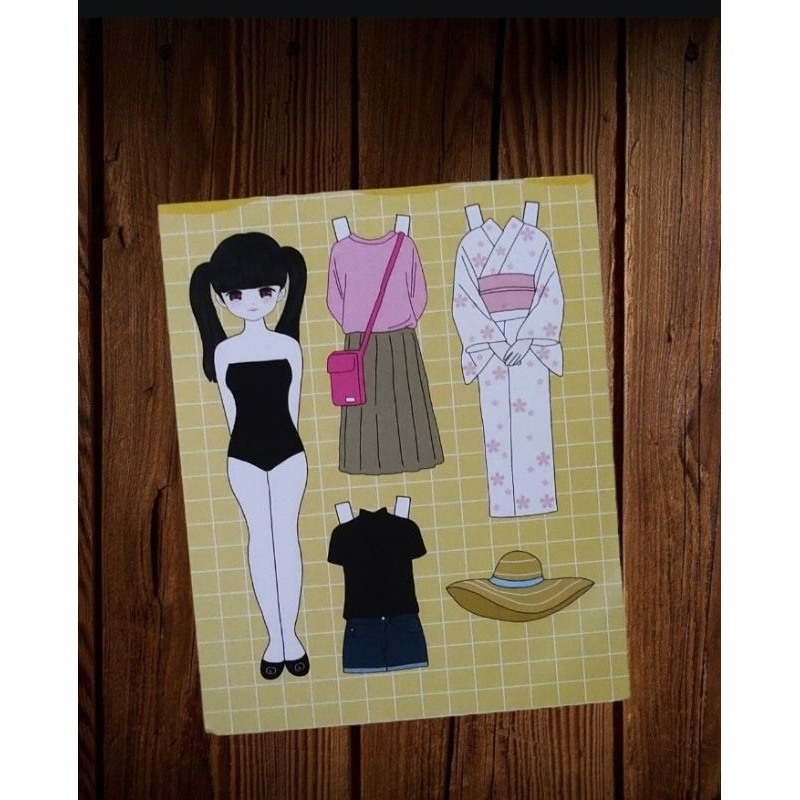 KIYOWO BP BPAN//BEPEAN//MAINAN ORANG ORANGAN//PAPER DOLL//MAINAN KERTAS//BAJU BAJUAN//WONG WONGAN//M