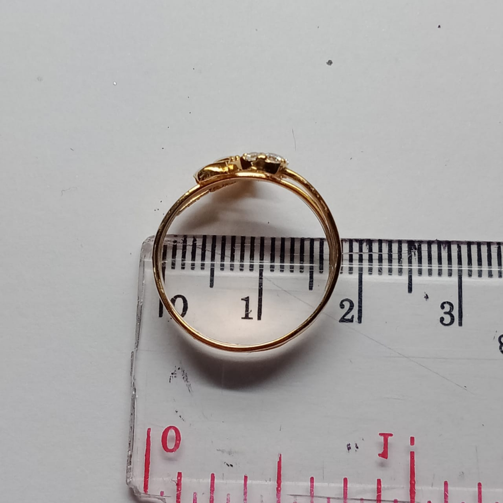 Cincin Emas 17K - 1.75 Gr Kadar 750 - 4887