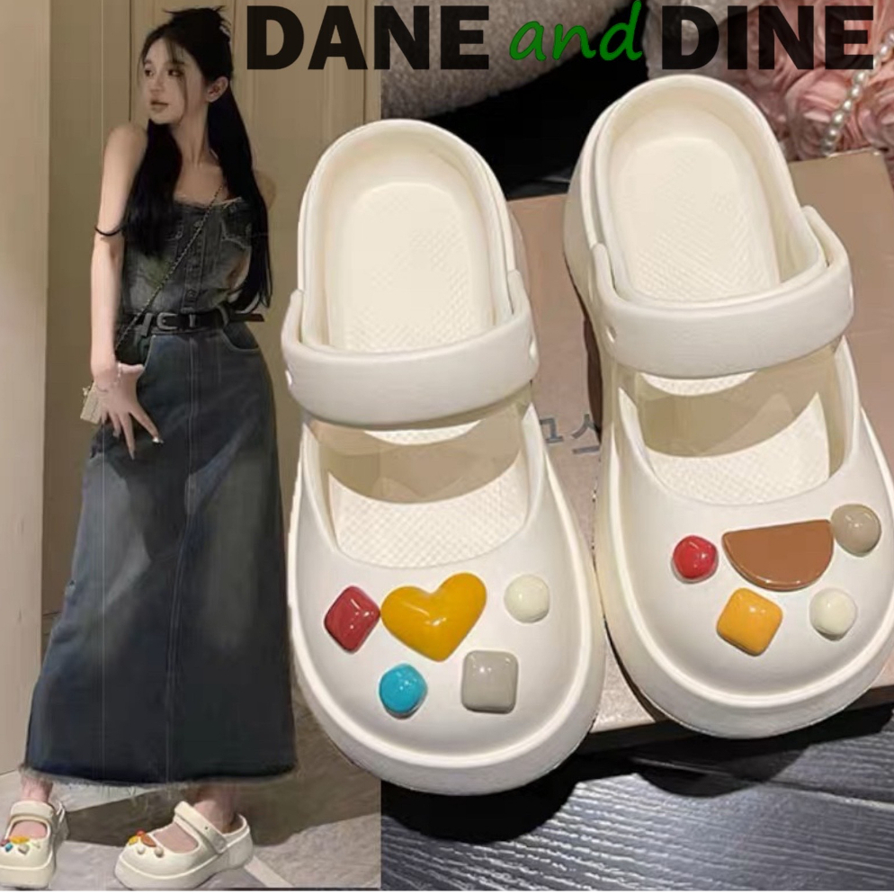 Sandal Wedges Wanita korea Dane and Dine WJ2