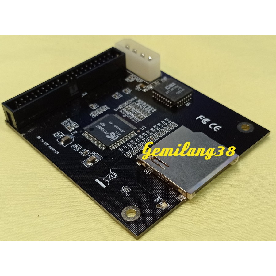 SD SDHC SDXC MMC Card to IDE 40 pin Male adapter