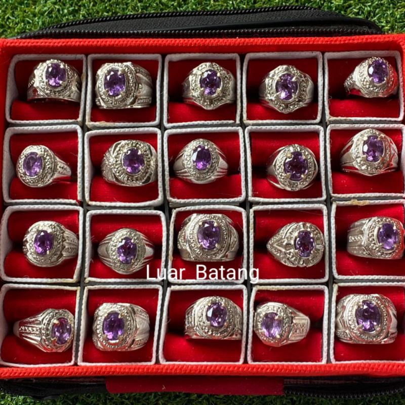 cincin batu akik bungur (N)
