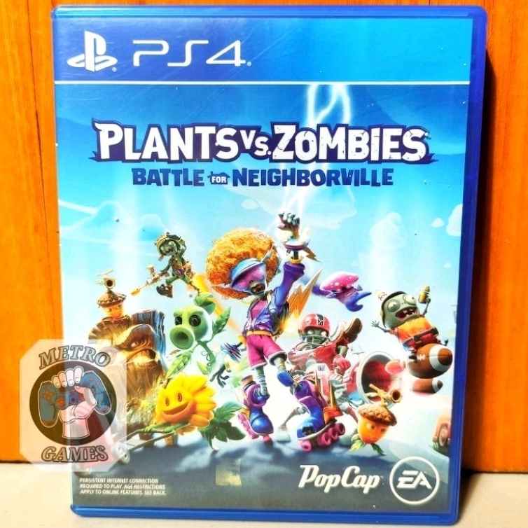 Plants Vs Zombies Battle for Neighborville PS4 Kaset Plant vs Zombie Playstation PS 4 5 CD BD Game Games Plantsvszombies versus battleforneighborville plantvszombie garden warfare gw gw2 mainan anak bluray disc petualangan req reg 3 asia region original