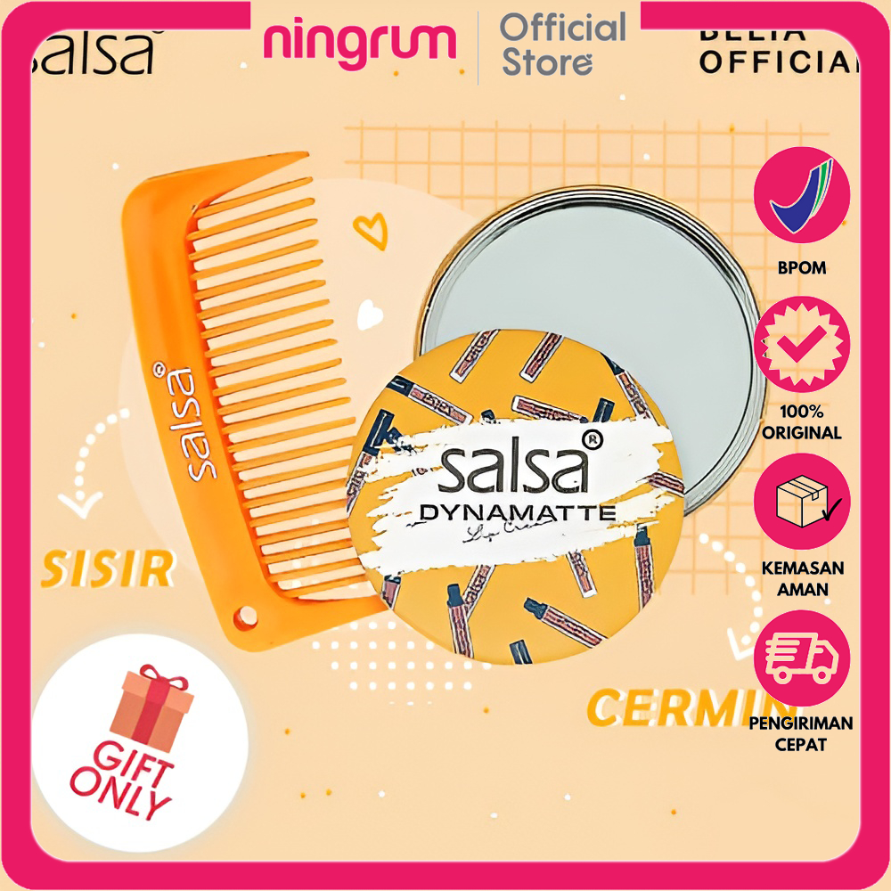 Sisir/Cermin Salsa, Dikirim Random (tidak dijual)