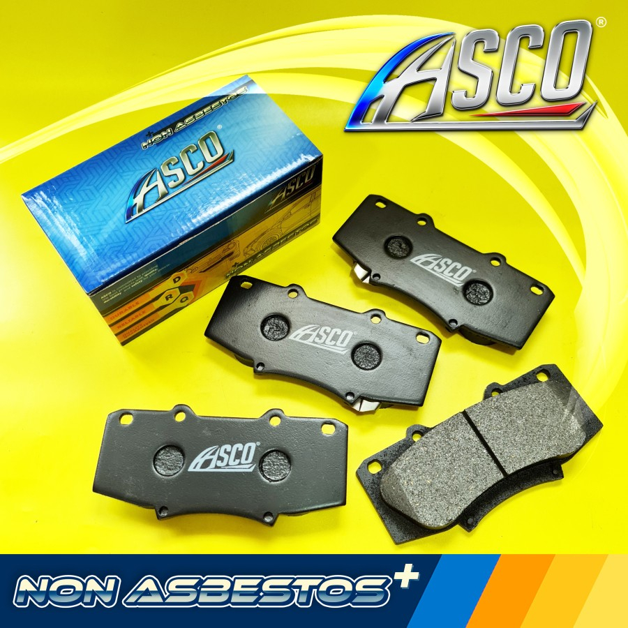 KAMPAS REM DEPAN BRAKE PAD ASCO FORTUNER VNT '11-15/HILUX DC AS-11760