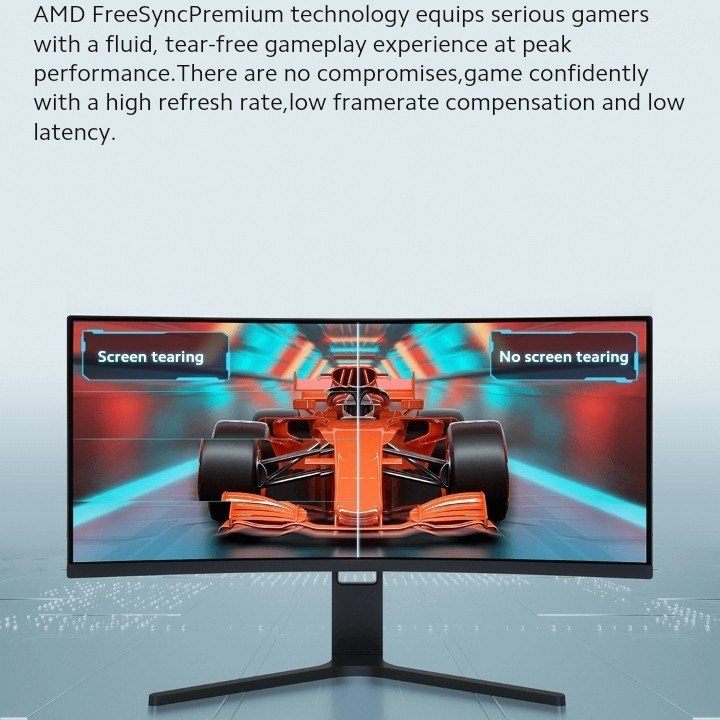 Xiaomi Mi Curved Gaming Monitor 30&quot; WFHD HDMI DP 200Hz, 99% sRGB Garansi Resmi