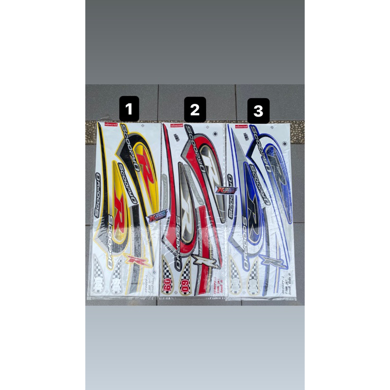 Striping Scoopy Carburator  Kodak Original Made In Thailand