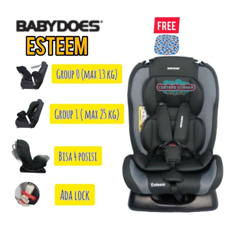 SPACE BABY CARRIER DUDUKAN MOBIL BAYI ANAK PENGAMAN PORTABLE CAR SEAT CARIER SB 1655 SB 1110 SB 1112/ SB 2115 / ESTEEM/DRIVER