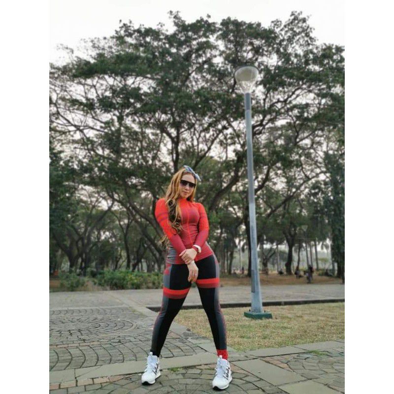 SXB SPORT SETELAN BAJU SENAM  LONGSLEEVE AND LEGGING