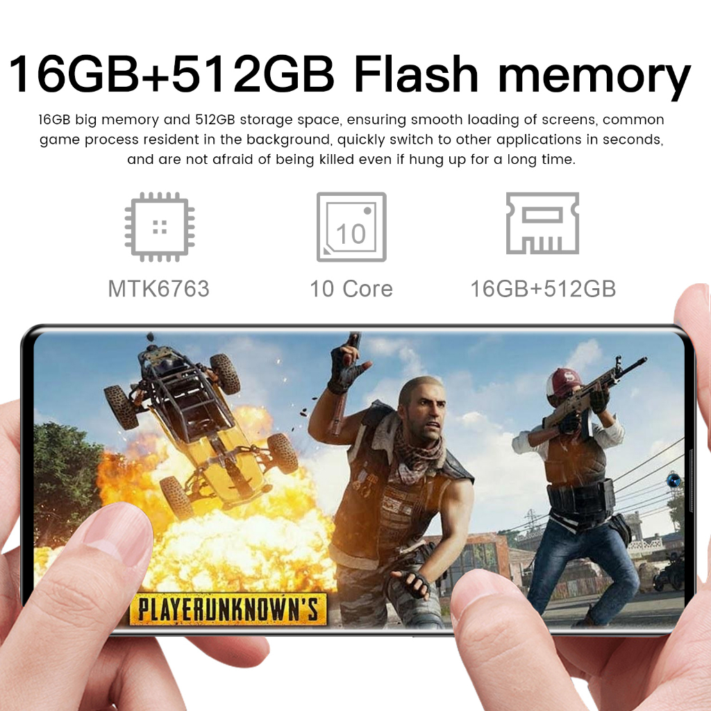 5G [Bisa COD] Smartphone Baru V27e HP Murah RAM16GB+512GB Android Mobile 12 AMOLED 7.5 inch GAMAR PROMOSI  PRIMITAS BARU PRIMITIF 4G/5G Ponsel Cerdas Tinggi -Definisi Pixel Ponsel Asli