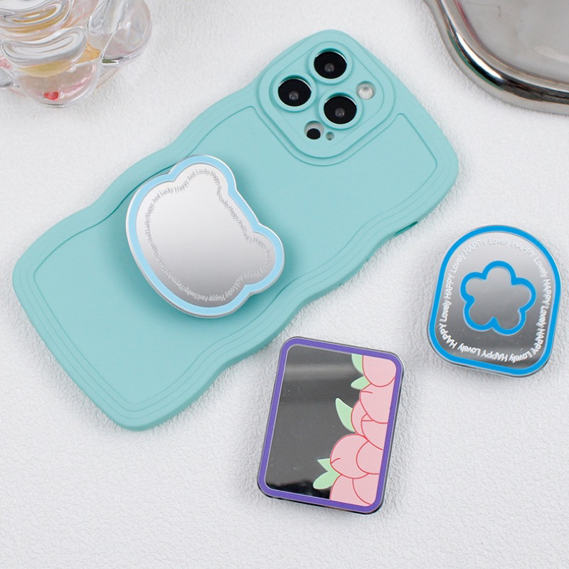 Korean Phone Holder POPSOCKET / GRIP TOK MIRROR Aesthetic READYSTOCK