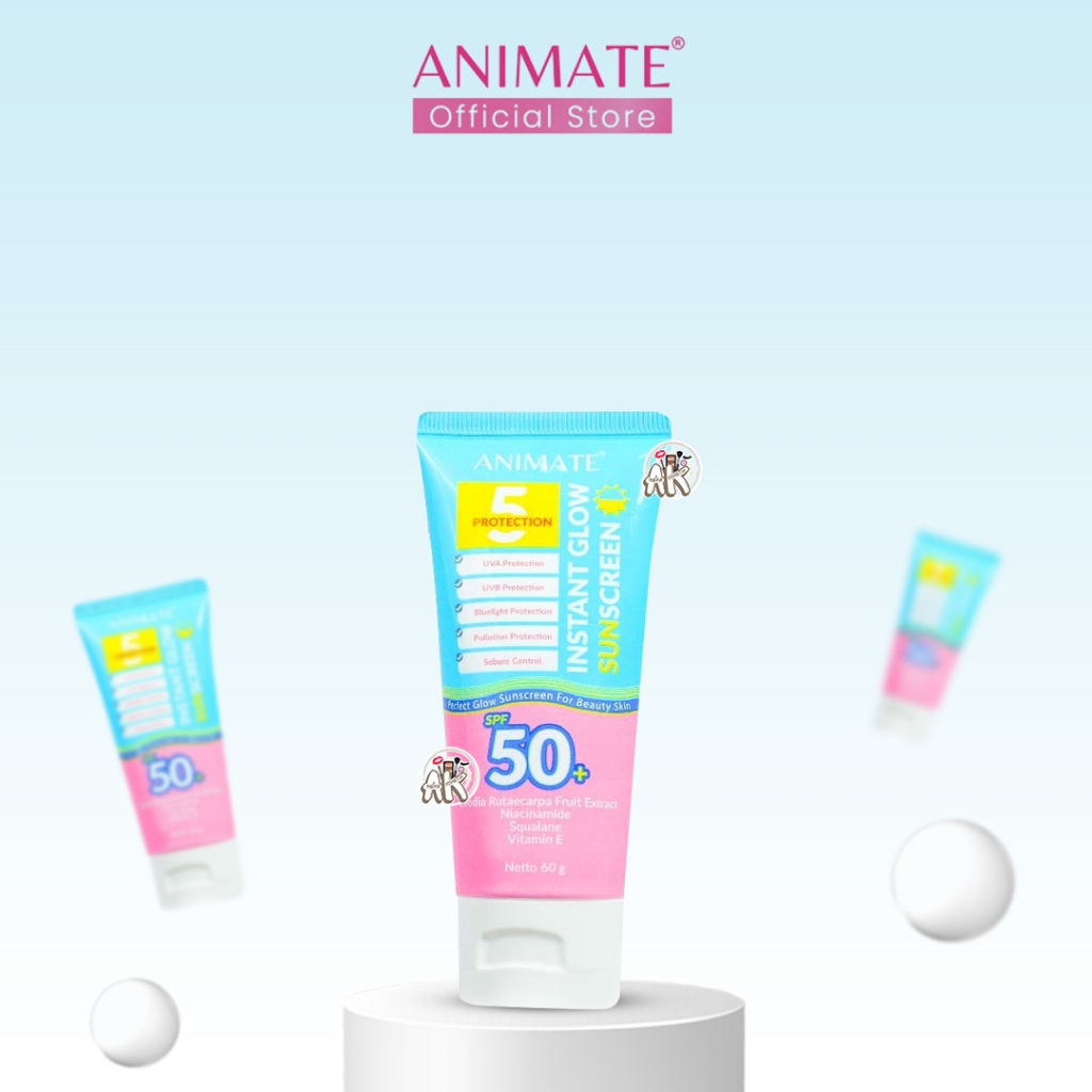 ANIMATE INSTANT GLOW SUNSCREEN 5 PROTECTION SPF 50++ 60GR