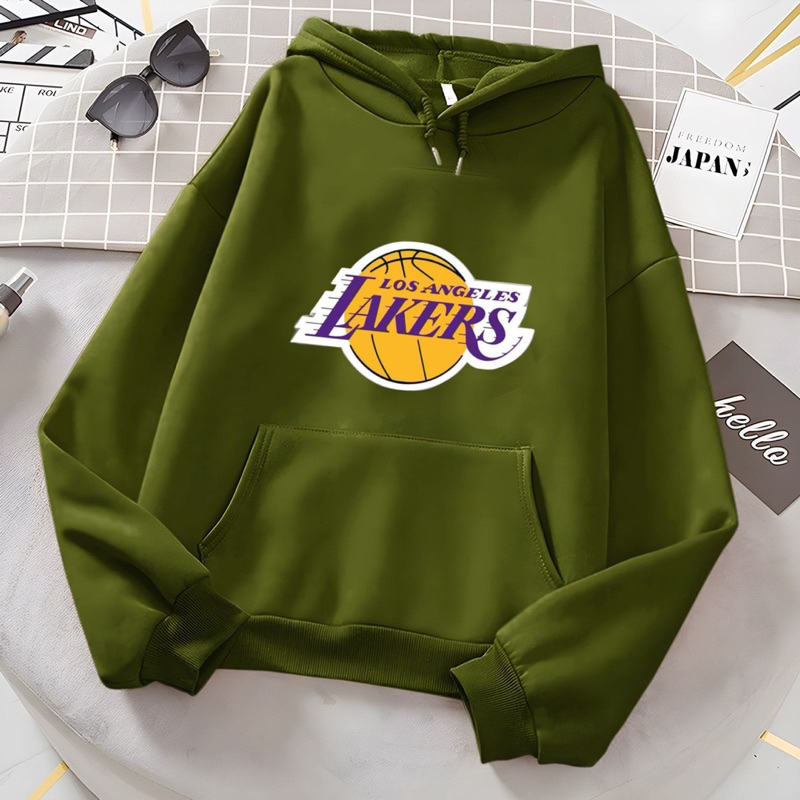 Sweater hodie anak laki laki LAKERS hoodie anak basketball