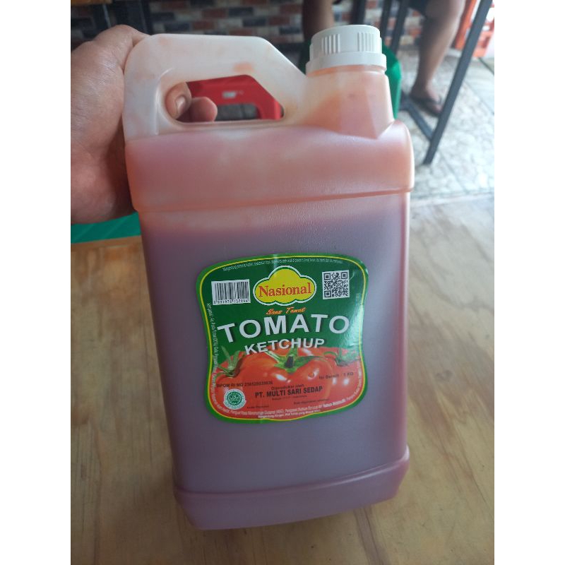 

saos tomat nasional jerigen 5,7 kg
