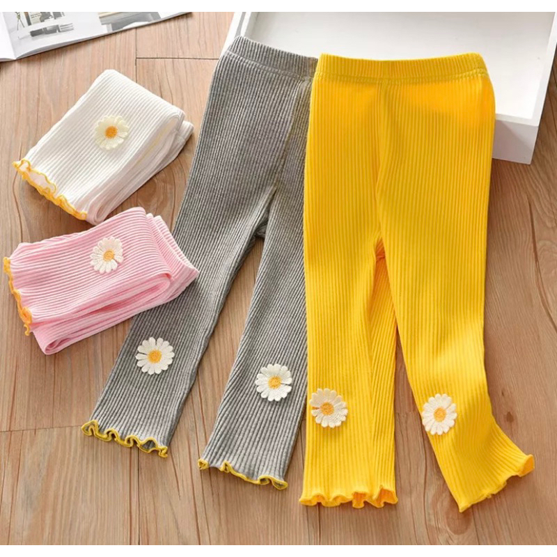 Celana Legging anak knit usia 1 - 5 tahun