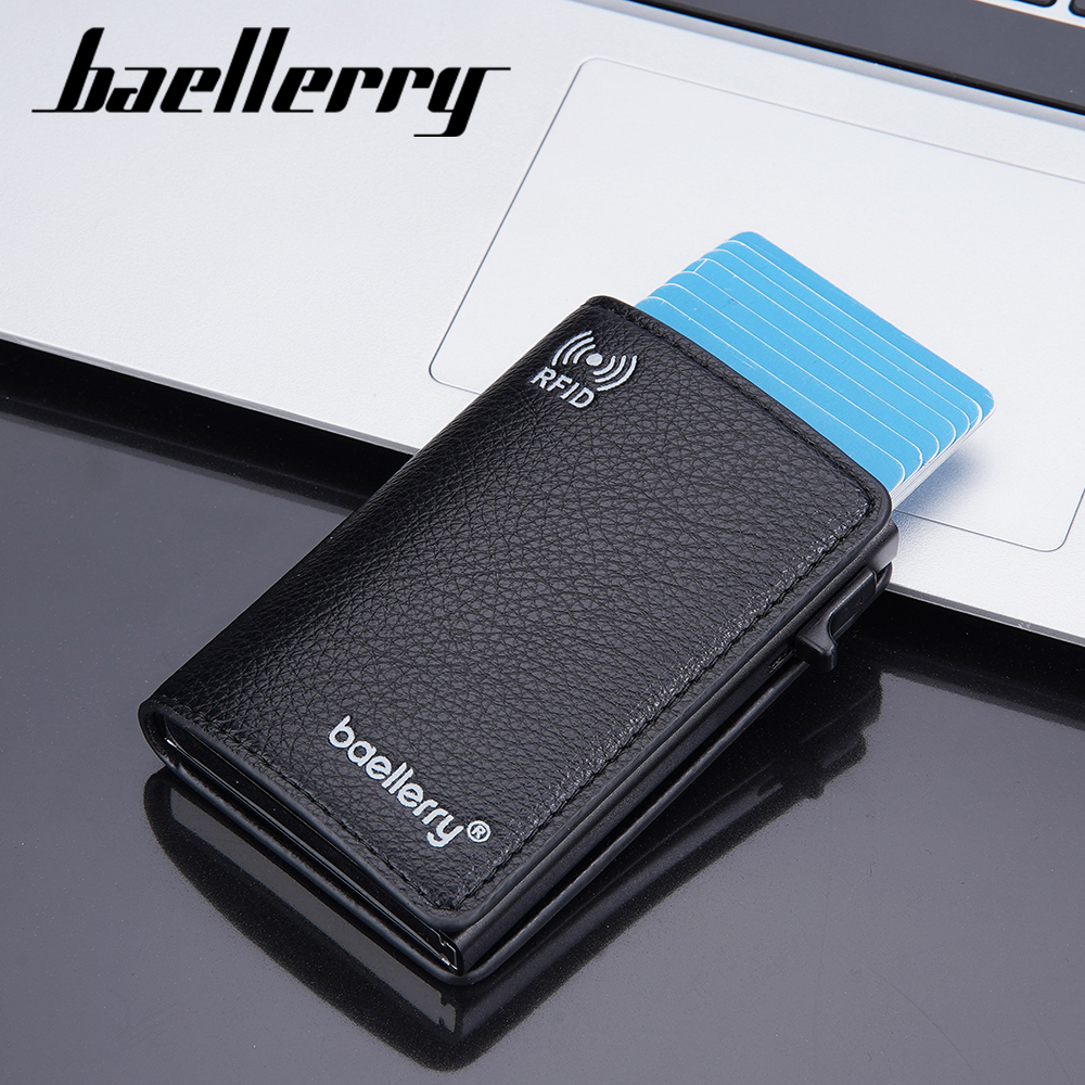 BAELLERRY K9301 Dompet Kartu Pria Bahan Kulit PU Leather Premium WATCHKITE WKOS