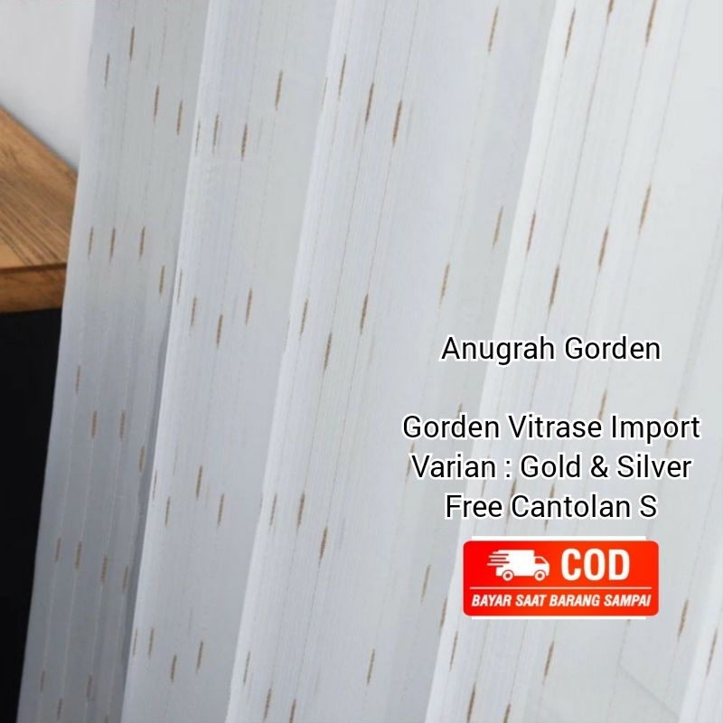 Vitrase Gorden / Vitrase Polos Import / Vitrase Import Daleman / Vitrase Siang