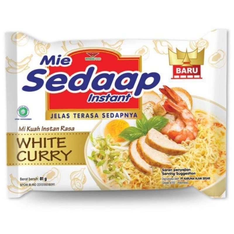 

sedaap mie white curry 75 gr