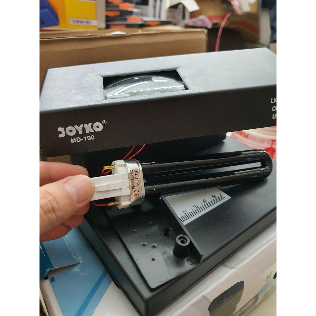 Lampu bohlam uv money detector neon uv