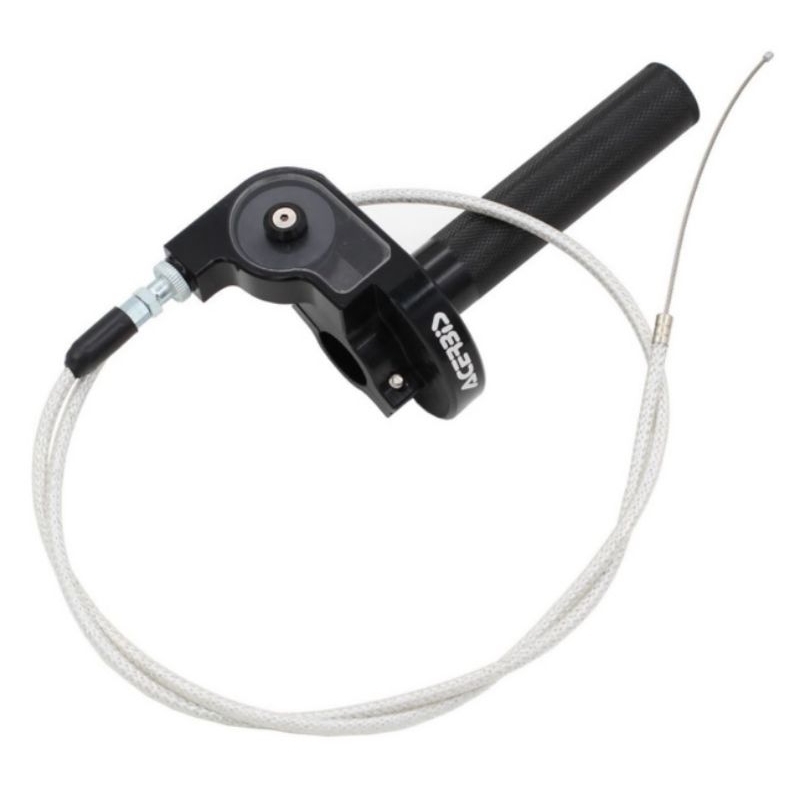 Gas spontan slongsong ACERBIS 22mm CNC Aluminum Acerbs Throttle Grip Quick Twister + Throttle Cable