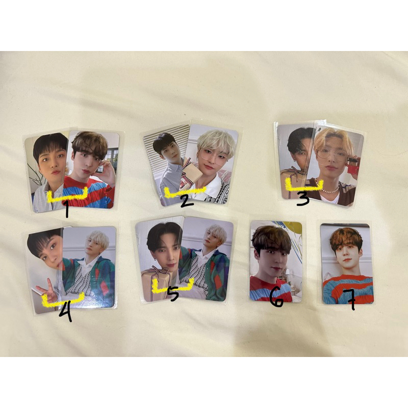 Photocard Ateez Atiny Room & Lucky Draw