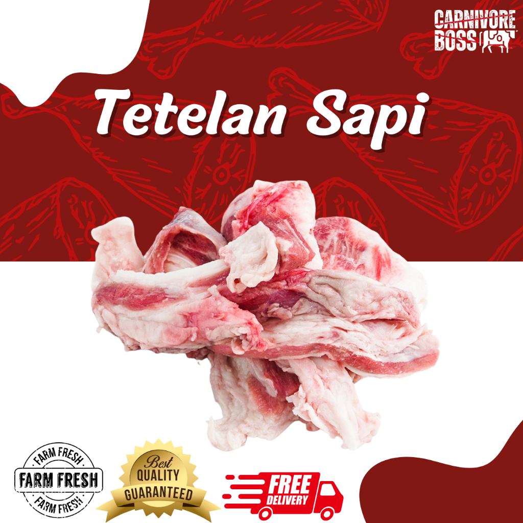 

TETELAN DAGING SAPI SUPER FRESH 1 KG / TETELAN DAGING / TETELAN SAPI / TETELAN
