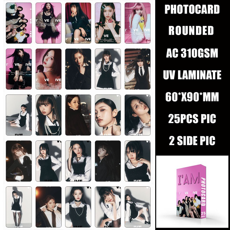 darurat.kpop - Photocard IVE i am 1 set