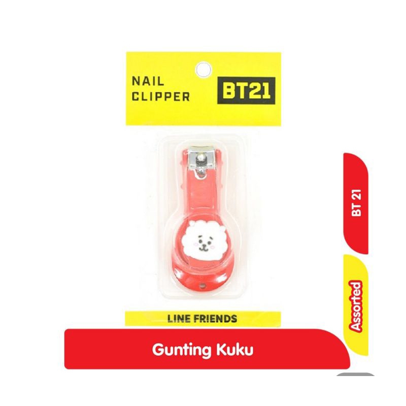 BT21 Gunting Kuku Nail Clipper Assorted