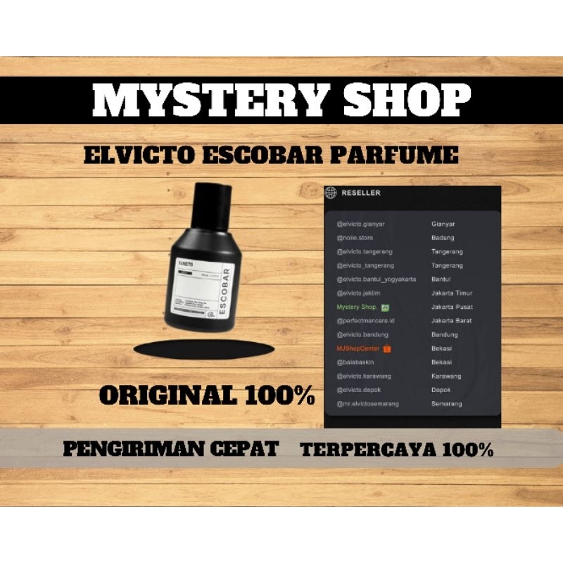 Elvicto Escobar Parfume 35ML