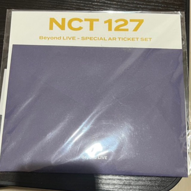 MARK NCT 127 beyond live ar ticket