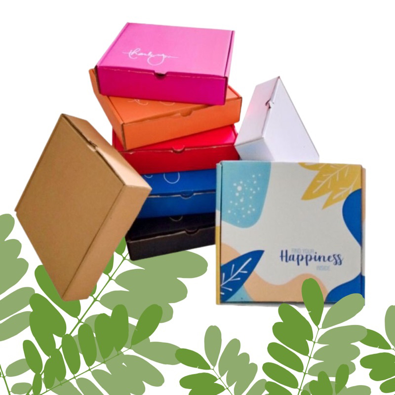 

21x21x5 Dus/Kardus Hampers/Box/Kotak Kado Packing Serbaguna