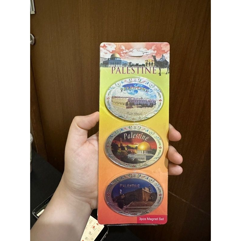 MAGNET KULKAS PALESTINE PALESTINA HIASAN PAJANGAN OLEH OLEH PALESTINE JERUSALEM