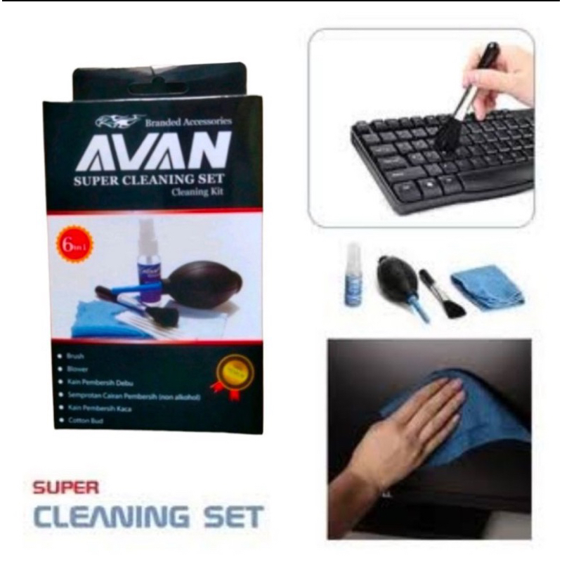 Pembersih layar laptop (LCD cleaner 6 in 1)